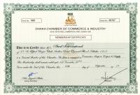 4. Membership Certificate of DCCI